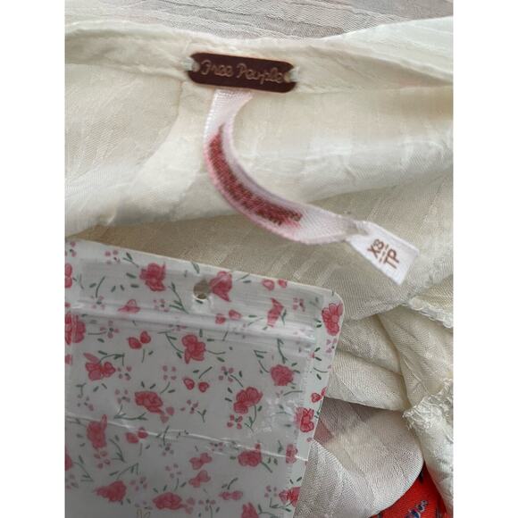 Revolve Free People Dress Maxi Boho Print Thousand Kisses FLAWS - Picture 9 of 10